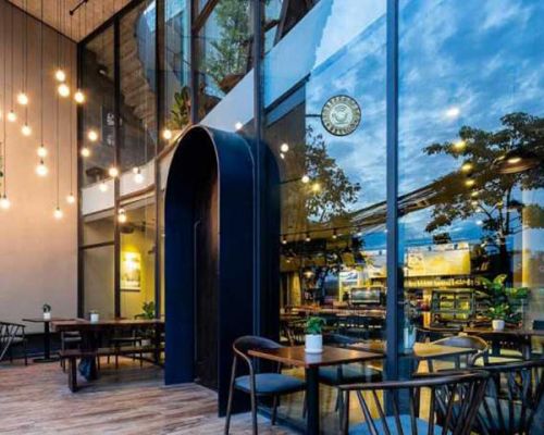 Các màu kính phù hợp với quán cafe