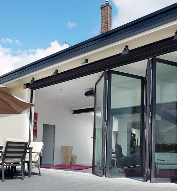 CỬA ĐI MỞ XẾP TRƯỢT GẤP