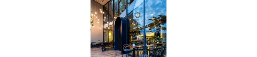Các màu kính phù hợp với quán cafe